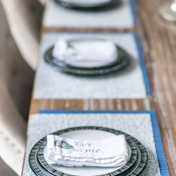 Rustic Chic with Blues