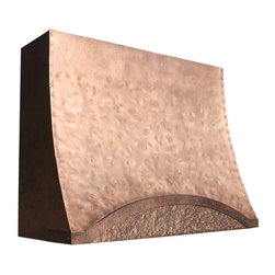 Copper Range Hood | Single Sweep | Vogler - Range Hoods And Vents