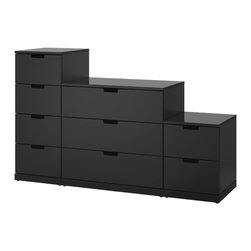 NORDLI 9-drawer chest - Storage Cabinets
