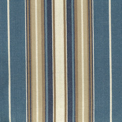 ROTH & TOMPKINS TEXTILES - Belmont Fabric, Cobalt, 54''x36'' - Upholstery Fabric