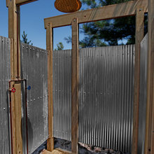 outdoor shower