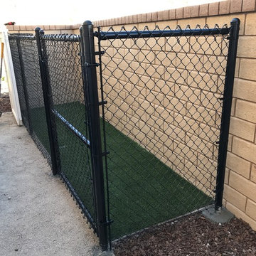 Custom Chain Link Dog Run