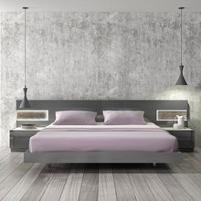 Black porcelain tiles