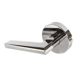 Designers Impressions - Designers Impressions Madison Design Polished Chrome Dummy Door Lever - Door Levers