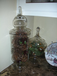 What do you put in your apothecary jars this time of year?