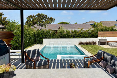 Inspiration for a pool remodel in Orange County