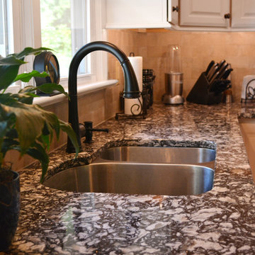 Mixed Wood Kitchen