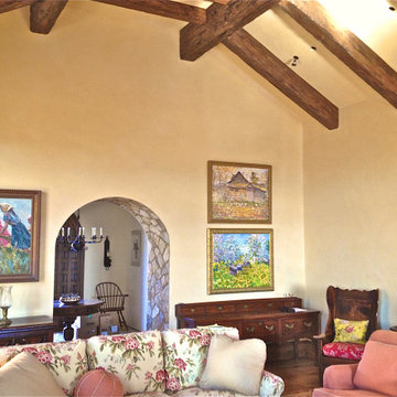Color Atelier Lime Paint on the walls and ceiling. Love it!