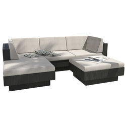 Tropical Outdoor Lounge Sets by CorLiving Distribution LLC