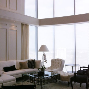 Custom Drapes and Roller Shades
