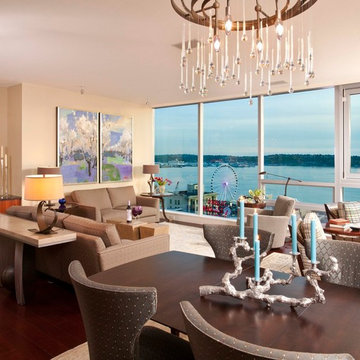 Seattle Waterfront Living Room
