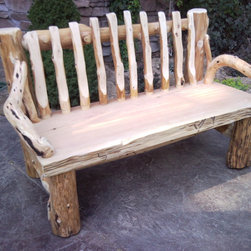 Rustic bench - Indoor Benches