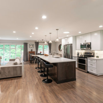 Beautifully Redesigned Kitchen and Dining Area in Fairfax VA