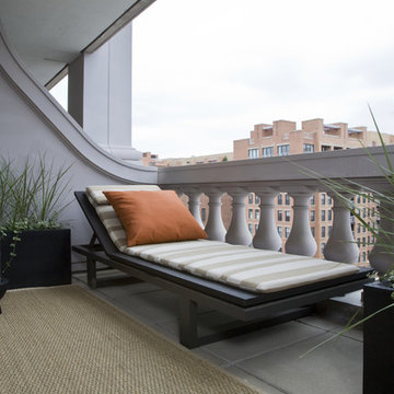 Zen Balcony with Chaise