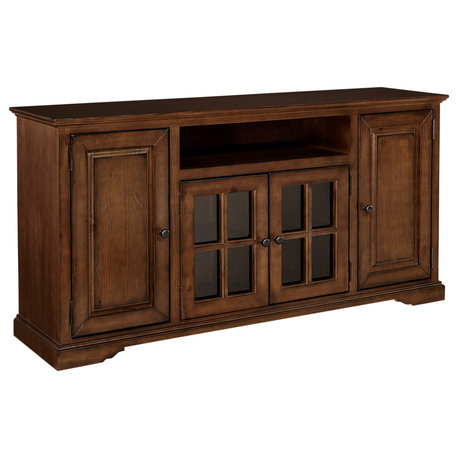 Hamilton TV Console, Auburn Cherry, 64"
