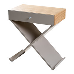 тумба Bonn серая - Nightstands And Bedside Tables