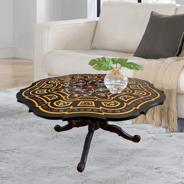 Vintage-Inspired Coffee Tables: Rustic Charm for the Boho Farmhouse Home