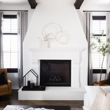 Luxe Office + Family Room