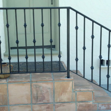 Ornamental Iron Handrails
