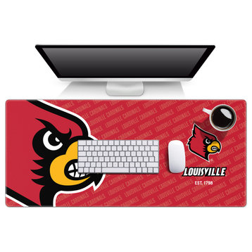 Louisville Cardinals Logo Series Desk Pad