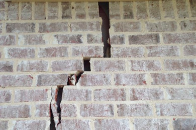 Cracks in your bricks are early signs that you may have foundation issues.
