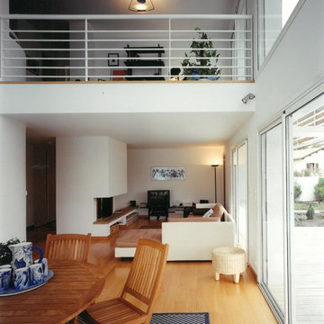 Maison contemporaine avec piscine