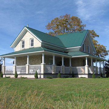 Farm houses with permanent steel roofs from Hy-Grade