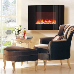 Wall Mounted Electric Fireplaces - Indoor Fireplaces