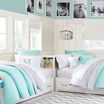 Teal Girls Shared Room