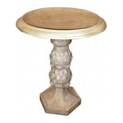 Alpine Fiberstone Birdbath - Cream - Bird Baths
