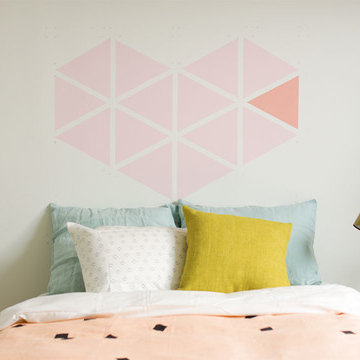 How To Paint a "Headboard" Wall
