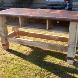 Pine with Patina coat TV stand - Products