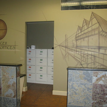 Stunning Trompe L' oeil Murals