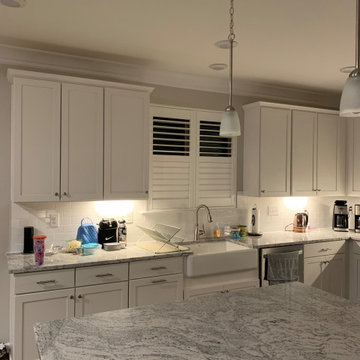Hunter Douglas roller shade job in Concord, NC