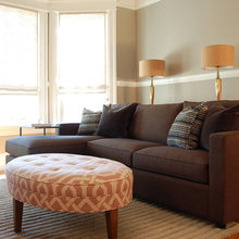 oval ottomans