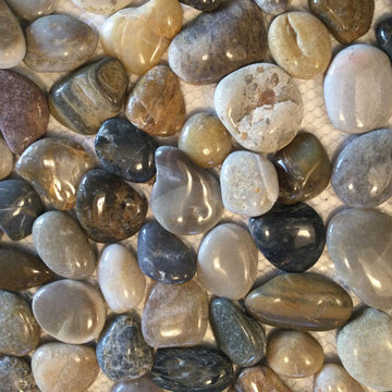 Polished Pebble Accent Wall