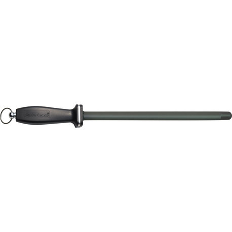 Impact-Resistant Ceramic  Straight Rod w/ End Cap, Black"