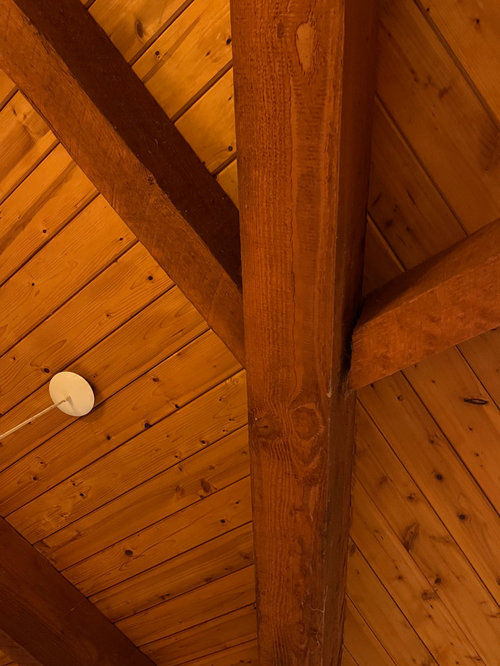 Can I install track lighting that sits apart from the junction box?