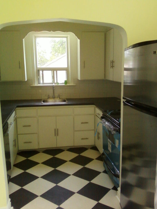 Just repainted the cupboards,new handles..well it did not cost much..