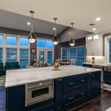 Elegant and Colorful Remodel for Home in Chantilly, VA