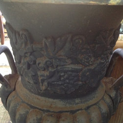 New cast iron planters - Products