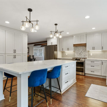 Luxury Kitchen with Oversized Island
