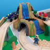 KidKraft Waterfall Mountain Train Set and Table Toys