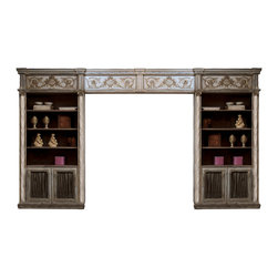 JASMINE BRIDGED BOOKCASE - Bookcases