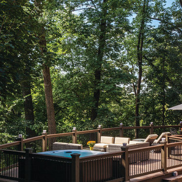Creating Outdoor Living Space in Roland Park