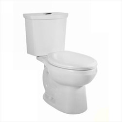 American Standard 2889.216.020 H2Option Siphonic Dual Flush Round Front Two-Pie - Toilets
