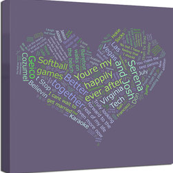 Canvas word art collection by Geezees - Products