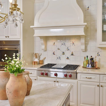 Classic Traditional White Kitchen Remodel