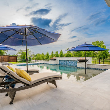 Frisco Waterfront & Fire Retreat | Outdoor Living Entertainment Hub