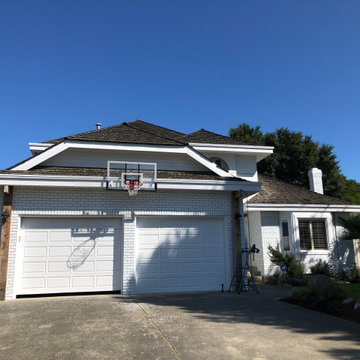 Exterior Brick Staining - White - After Photo